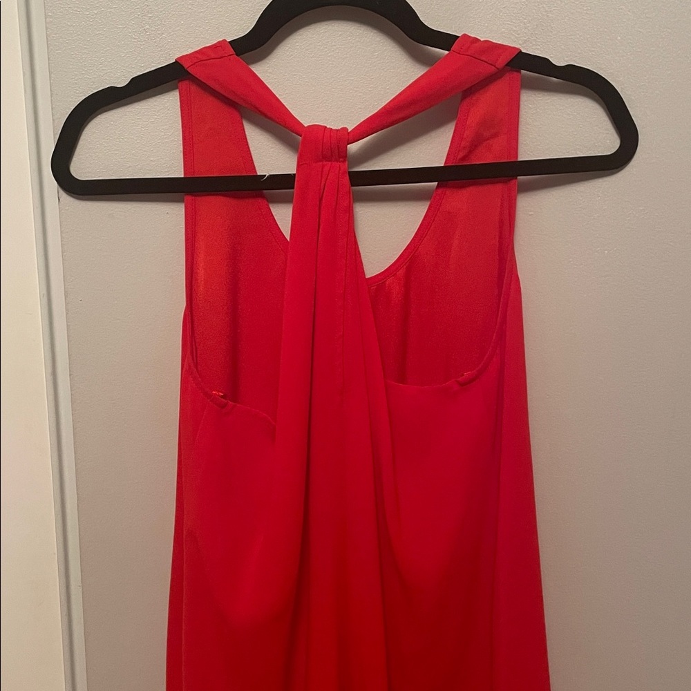 BCBG Elegant Red Women's sleeveless dress - Picture 2 of 4
